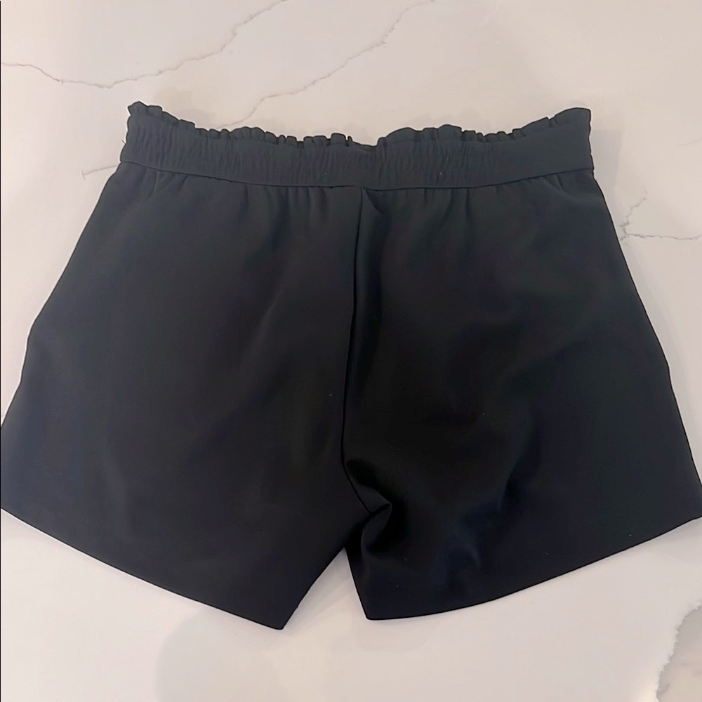 ASOS JDY Paperbag Waist Black Shorts - Picture 2 of 8